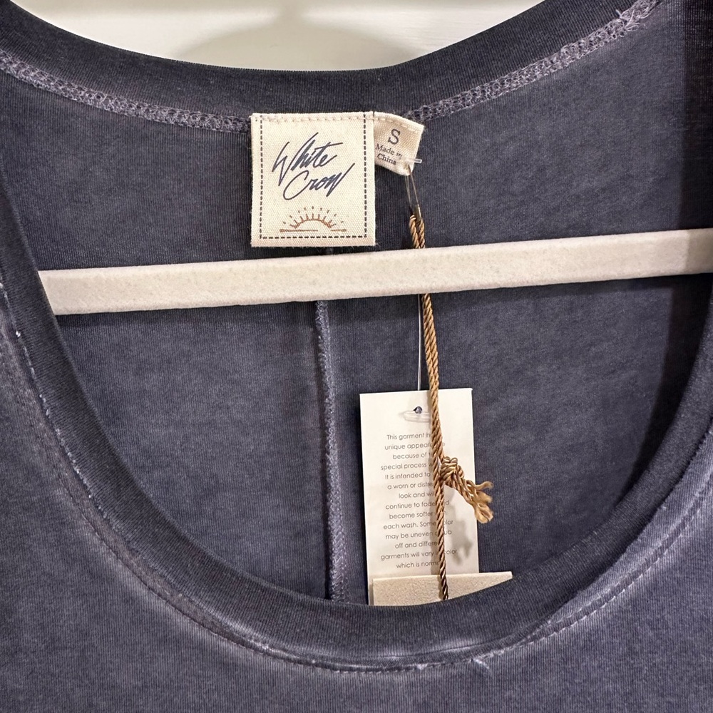 White Crow Lilly Washed Long Sleeve Top - Picture 3 of 7